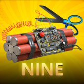 Nine cards game icon on af888